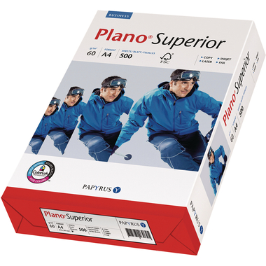 PLANO SUPERIOR Carta per copie A4 88026776 bianco, 60g, SB FSC 500 fogli