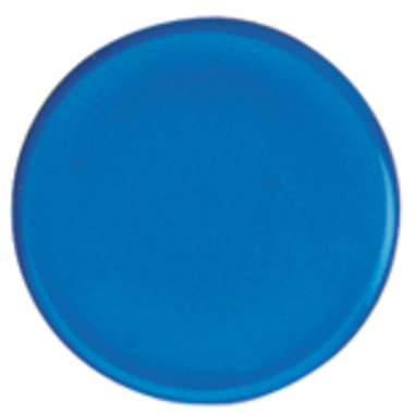 BÜROLINE Aimant 24 mm 392622 bleu 6 pcs.