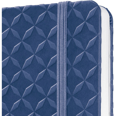 JOLIE Taccuino HC indigo blue JN101 rigato, 174 p.,135x203x16mm