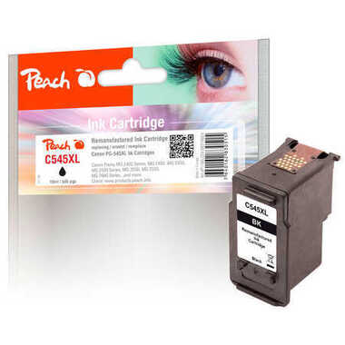 Peach tête d'impression XL noire compatible avec Canon PG-545XL, 8286B001