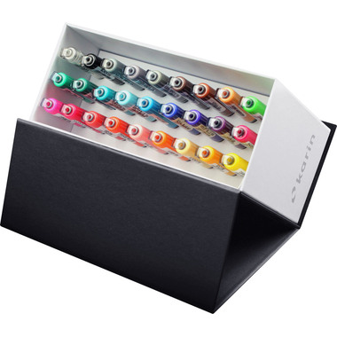 KARIN Brush Marker PRO 27C9 Mini Box 26 Farben
