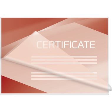 GBC Pelicole per laminazione A4 3747348 lucido, 125my 100 pezzi