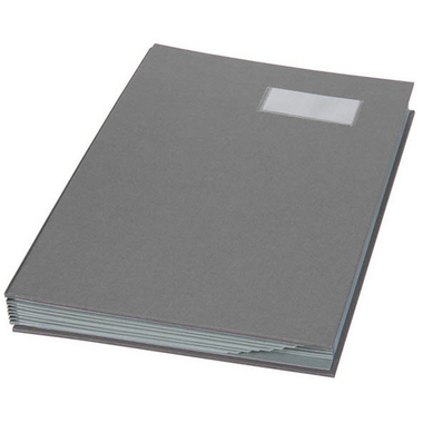 BIELLA Raccoglitore per firme A4 34141027U grigio cupo 10 reg.