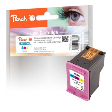 Tête d'impression Peach couleur, compatible avec HP No. 305XL C, 3YM63AE