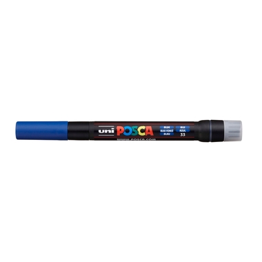 POSCA Pinsel-Marker 1-10mm PCF-350 BLUE blau