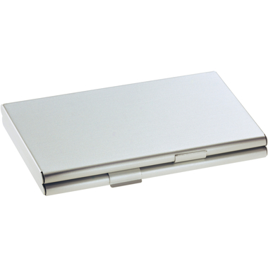 SIGEL Etui cart.de visite 63x92x10mm VZ136 Alu 2x15 cartes