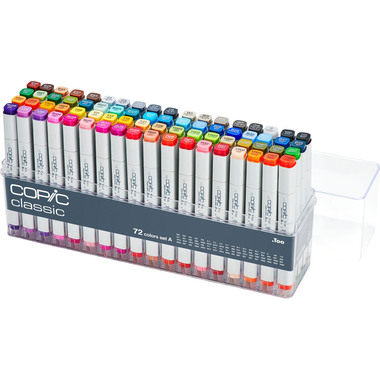 COPIC Marker Classic 20075160 Set A, 72 Stück