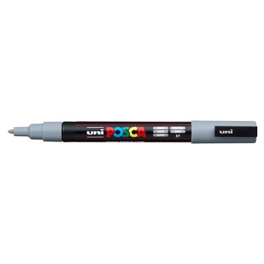 POSCA Marker 0.9-1.3mm PC-3M GREY grau, Rundspitze