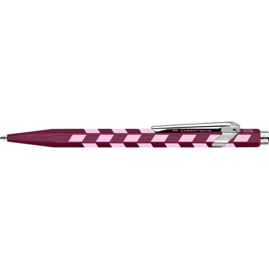 CARAN D'ACHE Stylo-bille 849 Mosaic NM0849.304 rouge grenat