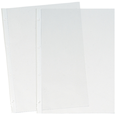 BÜROLINE Poches PP 80 my A4 620230 transparent 100 pcs.