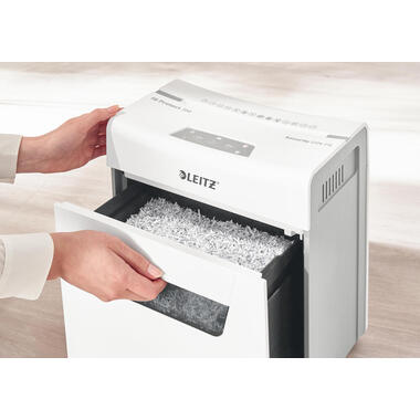 LEITZ Aktenvernichter IQ Protect 8090-20-00 6X, P-4, 10lt