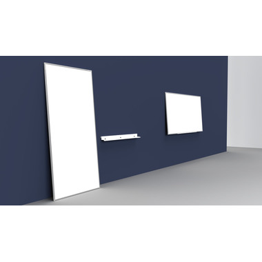MAGNETOPLAN Design-Thinking Wall Tray 1241295 weiss 120x11x8cm