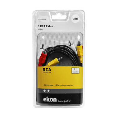 3 RCA-Kabel | Ekon