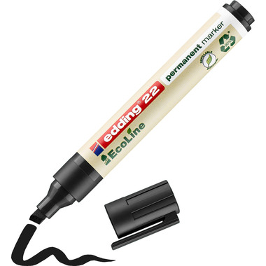 EDDING Permanent Marker 22 1.0-5.0mm 22-1 schwarz