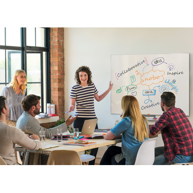 NOBO Whiteboard Prestige 1915142 Enamel Rt 1200X900mm