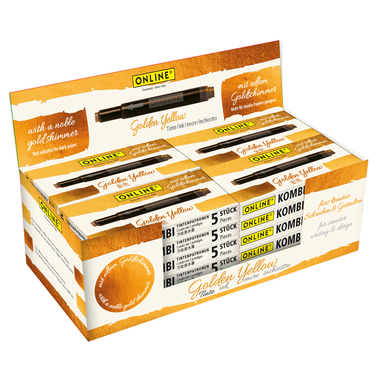 ONLINE Cart. Encre Display combi 17179/24 golden yellow