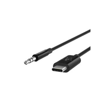 Belkin Câble audio RockStar USB-C - jack 3.5 mm 0.9 m