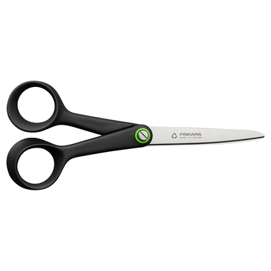 FISKARS Ciseaux Recycling 17cm 1074543 noir, droitiers
