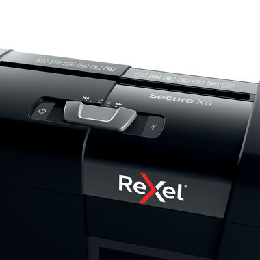 REXEL Aktenvernichter Secure 2020123EU X8, P-4, 14lt