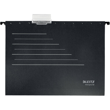 LEITZ Cartella sospesa Recycle A4 1921-00-95 nero, cartone