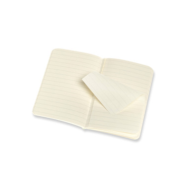 MOLESKINE Notizheft 2x 10.5x6.5cm 620541 liniert,feilchen/bernst.,56S.