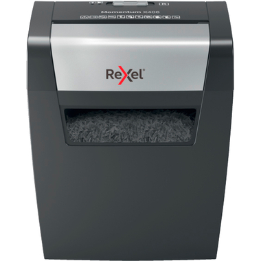 REXEL Aktenvernichter Momentum 2104569EU X406, P-4, 15lt