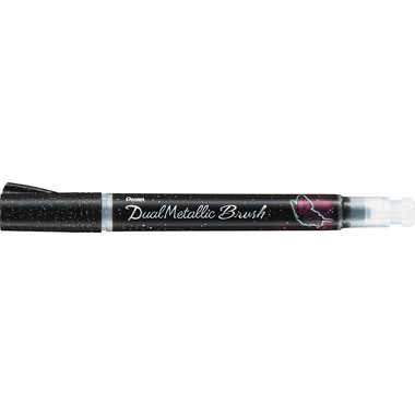 PENTEL Brushpen Dual Metallic XGFH-DA schwarz