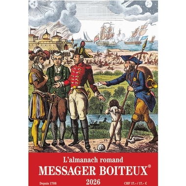 NOVOS Almanach Messager Boiteux 2026 42399 1G/2P A5 FR 16.2x21cm