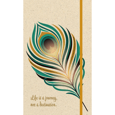 NATUR VERLAG Taccuino hardcover 13x21cm 10905N Journey, in bianco