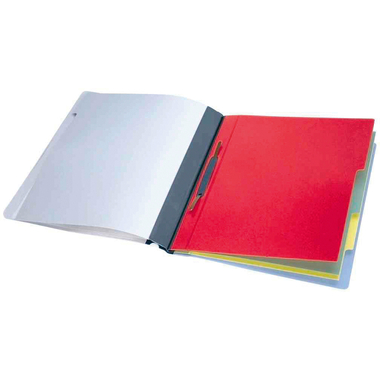 DURABLE Dossier d'organis. Divisioflex 255706 p. 100 flls. A4, 5 pcs. bleu