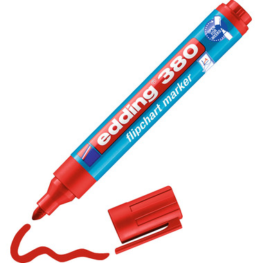 EDDING Flipchart Marker 380 1,5-3mm 380-2 rosso