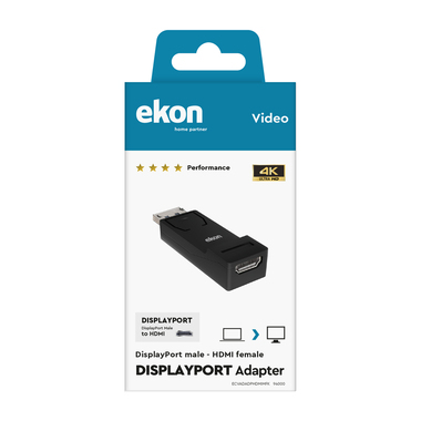 DisplayPort-Stecker auf HDMI-Buchse Adapter | Ekon