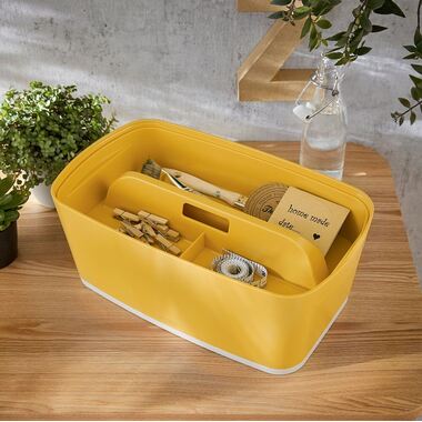 LEITZ MyBox Set + organiseur Cosy 5267-00-19 jaune 197x322x140mm