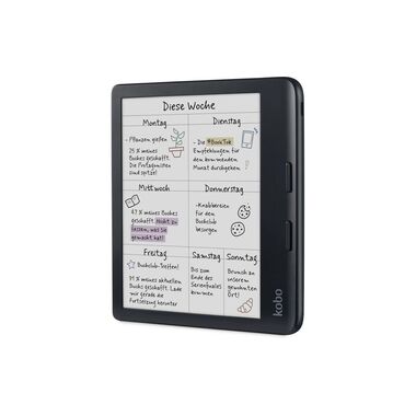 Kobo E-Book Reader Libra Colour incl. Stylus 2 Black