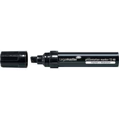LEGAMASTER Flipchartmarker TZ48 4-12mm 7-155501 schwarz
