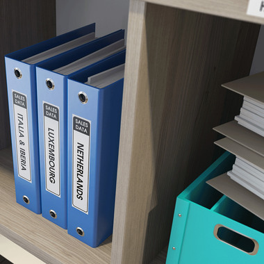 PTOUCH Etichette continue 29mmx30.48m DK-22210 QL-500/550 carta rotolo