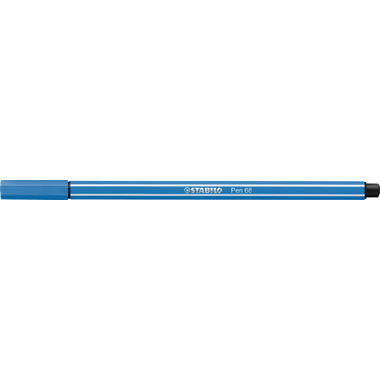 STABILO Penna Fibra 68 1mm 68/41 blu