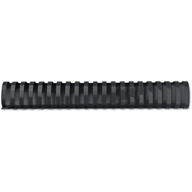 GBC Plastikbinderücken 38mm A4 4028185 schwarz, 21 Ringe 50 Stück