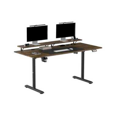 Ultradesk Gaming Tisch Higlander XXL Braun