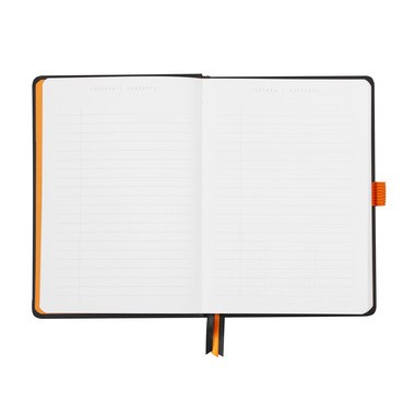RHODIA Notizbuch Goalbook HC A5 118571C schwarz, dots 120 Blatt