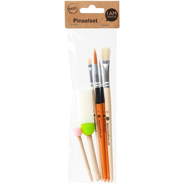I AM CREATIVE Set di pennelli Basic 1011.26 10 Penelli ass.