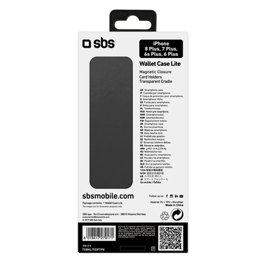 Bookcase mit Kartenfächern für das iPhone 8 Plus/7 Plus/6s Plus/6 Plus