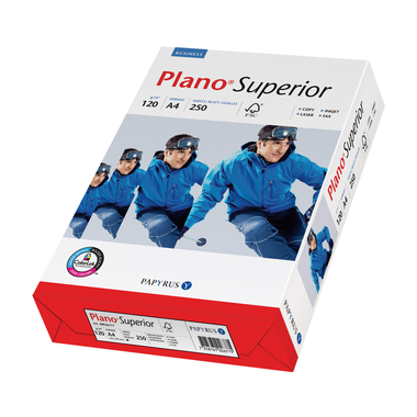 PLANO SUPERIOR Kopierpepier A4 88026786 120g, weiss 250 Blatt