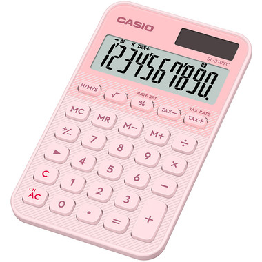 CASIO Taschenrechner SL-310YC hellrosa