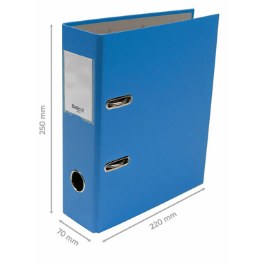 BIELLA Raccoglitore Plasticolor 7cm 10750705U blu A5