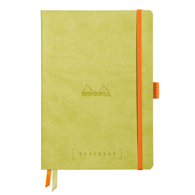 RHODIA Goalbook Notizbuch A5 117575C Softcover anisgrün 240 S.