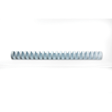 GBC Plastikbinderücken 25mm A4 4028202 weiss, 21 Ringe 50 Stück
