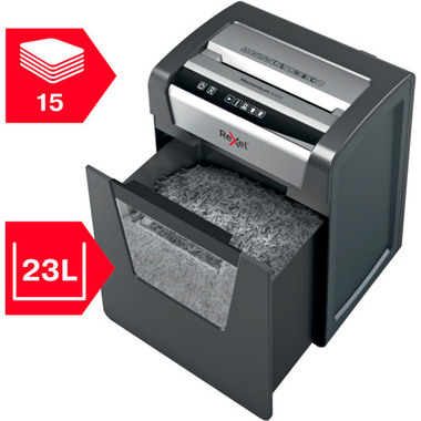 REXEL Aktenvernichter Momentum 2104576CH X415, P-4, 23lt