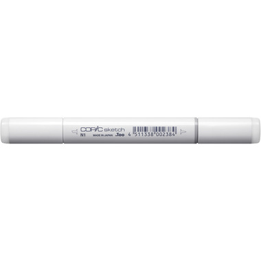 COPIC Marker Sketch 2107587 N-1 - Neutral Grey No.1