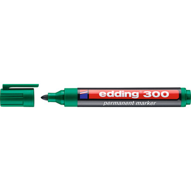 EDDING Permanent Marker 300 1,5-3mm 300-4 grün